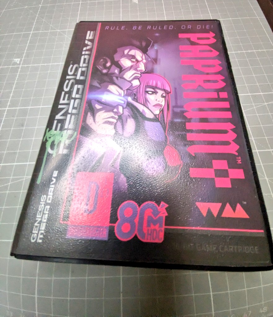 El día ha llegado, hoy veremos la novela de la historia de #Paprium lo probaremos y hablaremos de su seguridad a las 19h CEST en Twitch.tv/kabukiflux #SEGA #watermelon #Megadrive x.com/KabukiFlux/sta…