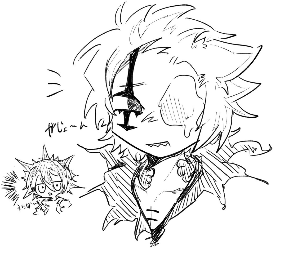 sukedatisuru's tweet image. 最近キミシ描けてなかったのでリハビリ...（ギザ歯捏造）