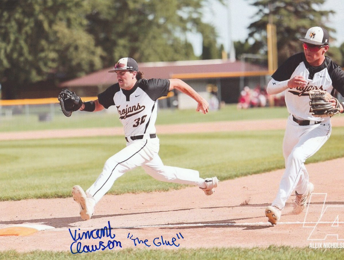 Mike Sorenson (@mikesorenson1) on Twitter photo A huge shout out to Vincent Clawson who autographed my photo after tonight's game. He was "The Glue" that held the team together. <a href="/clawson21964/">Vincent Clawson</a> <a href="/WM__Baseball/">WM Baseball</a> #Respect A huge shout out to Vincent Clawson who autographed my photo after tonight's game. He was "The Glue" that held the team together. <a href="/clawson21964/">Vincent Clawson</a> <a href="/WM__Baseball/">WM Baseball</a> #Respect