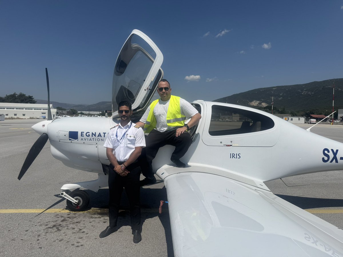 FlyBaddy's tweet image. Starting a new journey with Egnatia 😻 ✈️