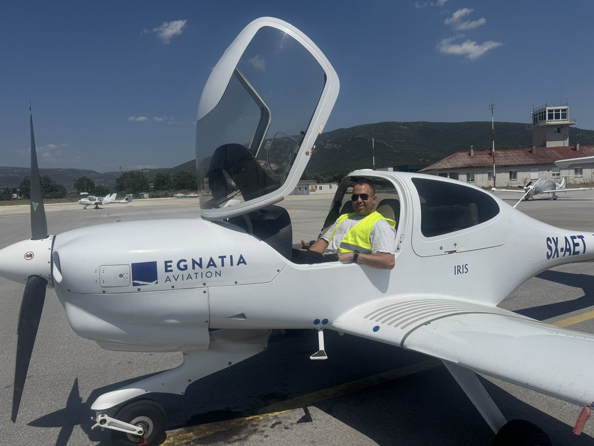 FlyBaddy's tweet image. Starting a new journey with Egnatia 😻 ✈️