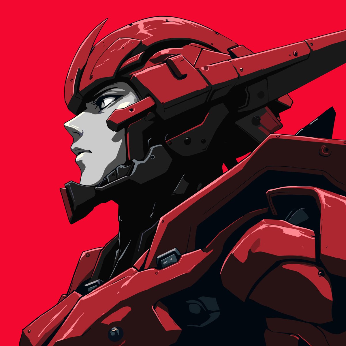 kraft_is_wckd's tweet image. PROFILE: “THE UNSUNG ARCHITECT”
Visual markers:
· Scarlet exo-suit etched with hidden signatures
· Emerald eye lens scanning for provenance data
· Forward horn shaped like a stylus poised to sign what was stolen
@_madjacket