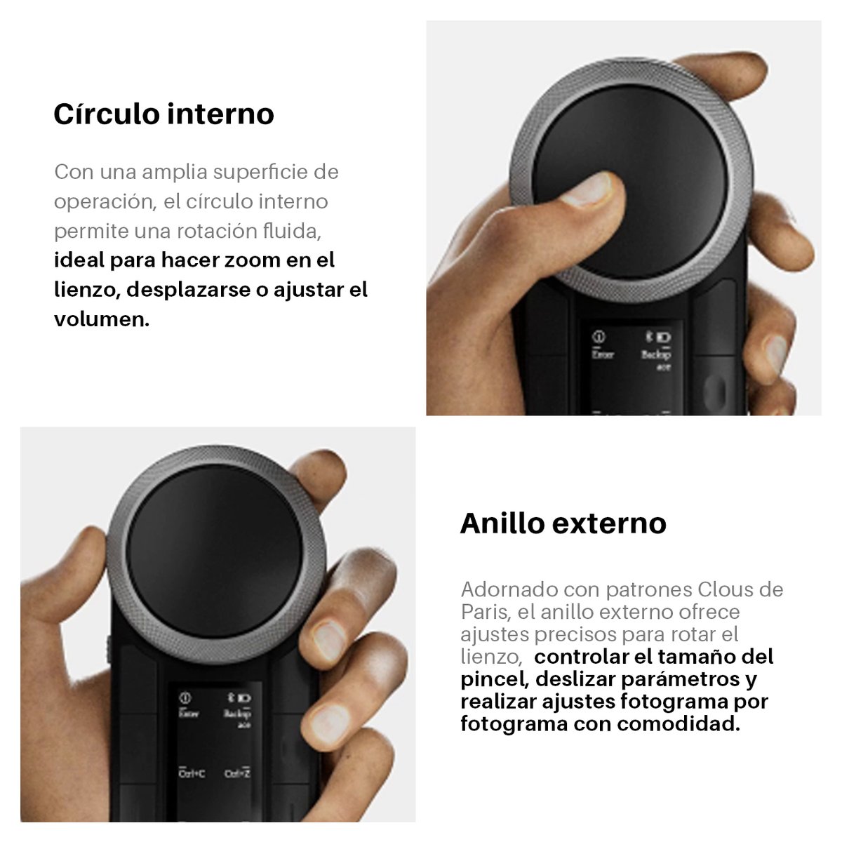 HuionEspanol's tweet photo. #huionnewarrival
Eficiencia, todo en una sola mano
📌Dispositivo: #keydialremote
📌Enlace: https://t.co/cMMC6VLbv8
#huion #huiontableta #teamhuion #tutorialdedibujo https://t.co/63DYk9aKJA
