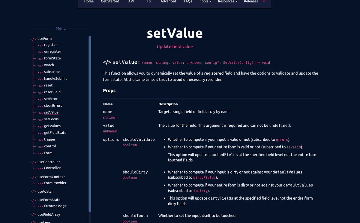 samarkun4's tweet image. ⚛️ Just learned and implemented `react-hook-form` today!
🧠Learned core concepts:
- register() for input binding
- watch() to track changes live
- setValue() for dynamic form control
💻 Followed Hitesh Choudhary sir's tutorial
#React #reacthookform #frontenddev #buildinpublic