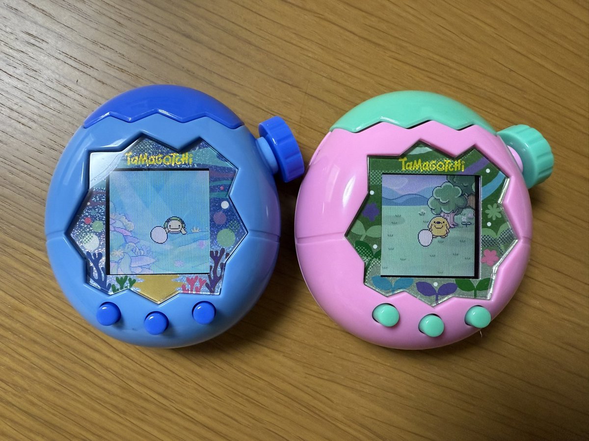 kumotan0101's tweet image. 通信してたらブリードできた🤍
それぞれどんな子に育つかな！