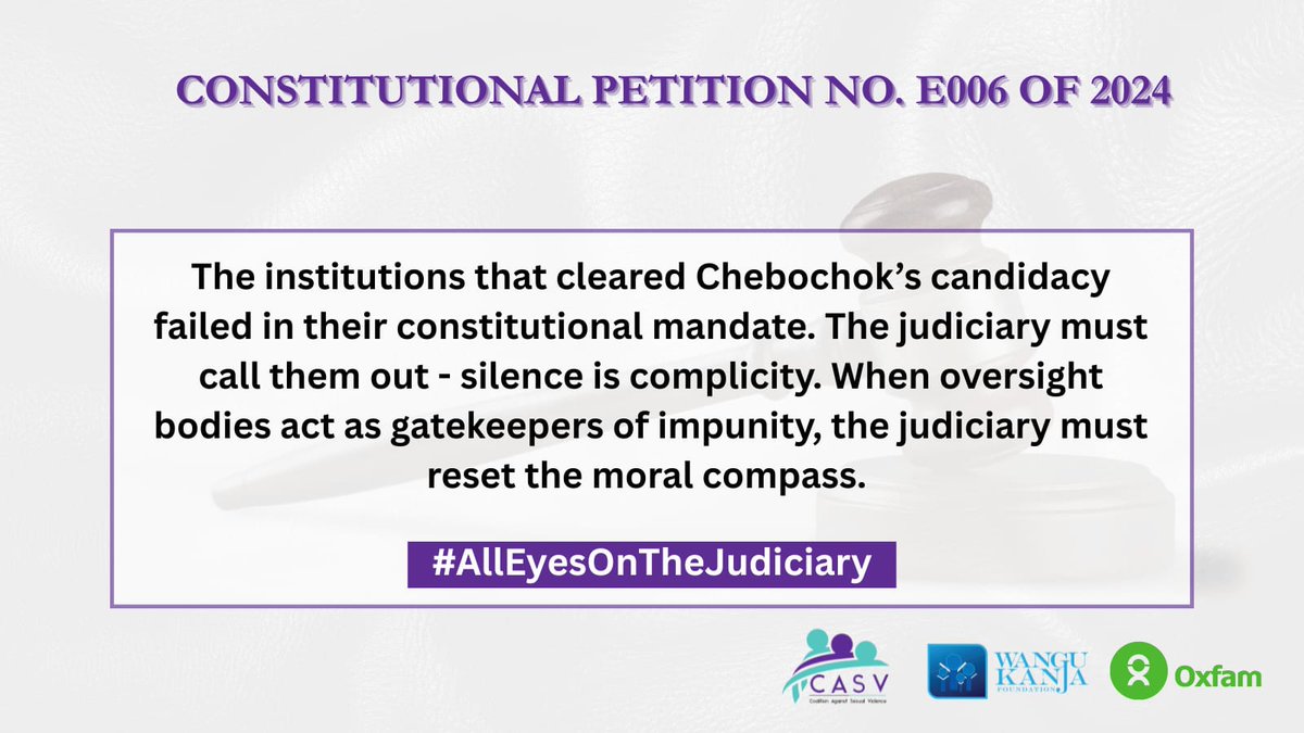 AllienAizz's tweet photo. The tea sector deserves leaders who protect workers, not predators like John Chebochok. #AllEyesOnTheJudiciary https://t.co/JLlLzRsYiJ