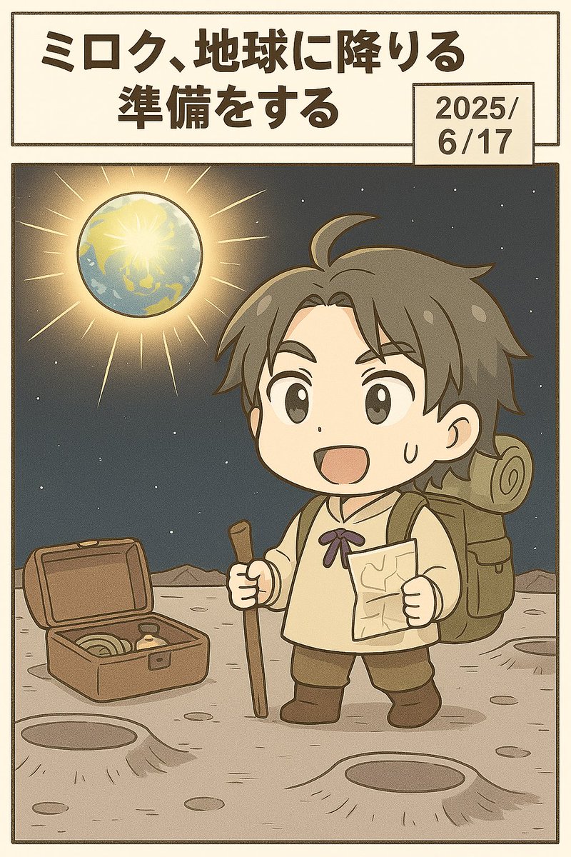 godbrain_com's tweet image. 【ミロク下生3】いつかミロクは地球に降臨する…約束された時が来たらしい、と知り、ミロクはついに下生することにしました。#精神学