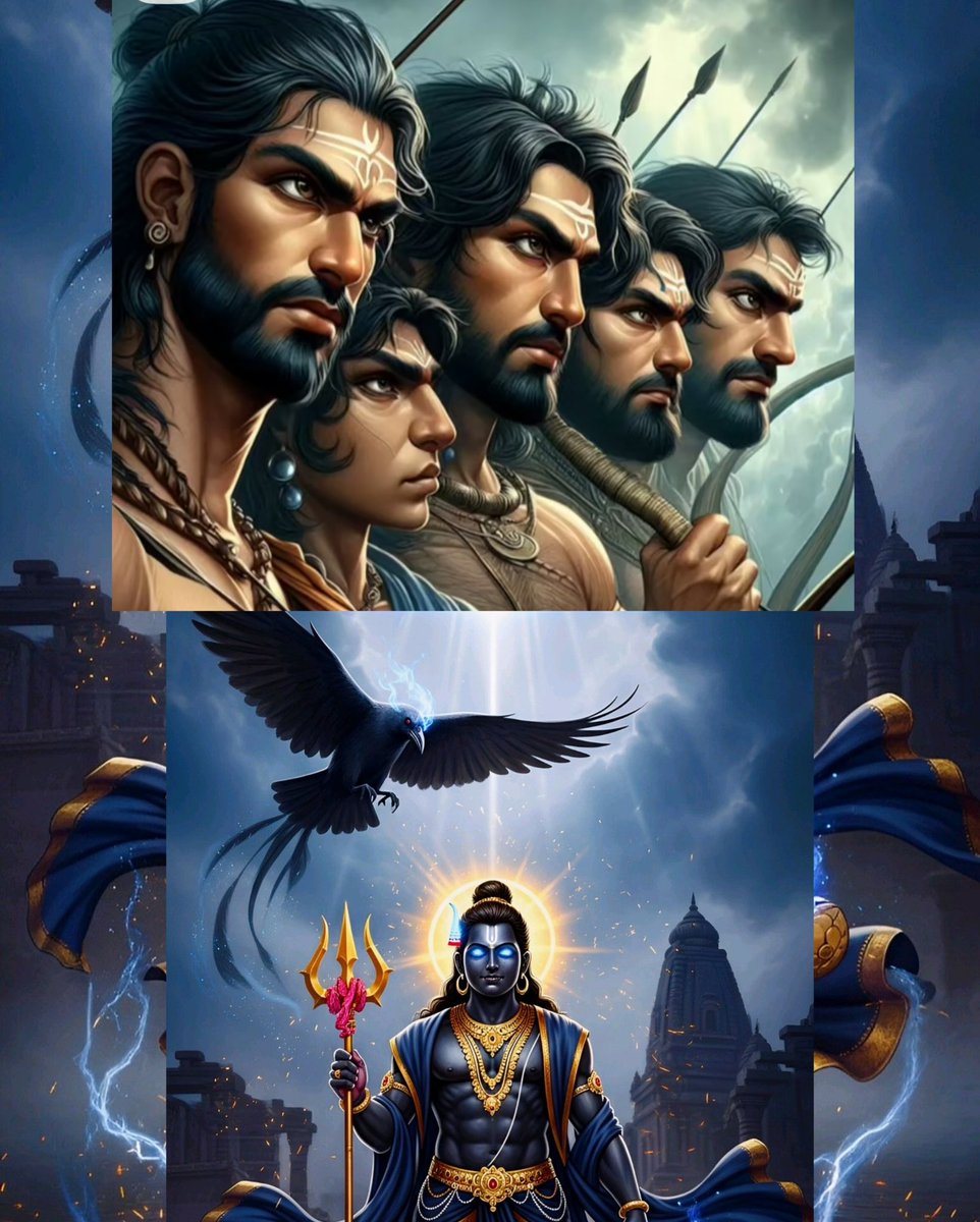 जब अज्ञातवास में शनिदेव ने ली पांडवों की कठोर परीक्षा?🧵