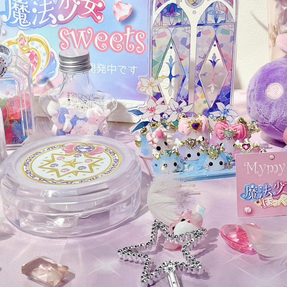 ozuazu29's tweet photo. minacuteさんの展示会に行ってきました💖会場中どこを見回してもkawaiiでいっぱいでした𖤐˒˒
#minacute #ミナキュート #トーキョー魔法陣 https://t.co/esvC1kl3Ap