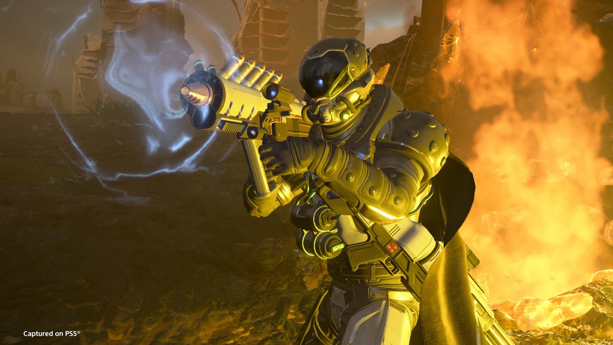 PlayStation_jp's tweet image. 『HELLDIVERS 2』の新ウォーボンド「コントロールグループ」が本日7月17日(木)に配信!
新たな武器や戦略支援、アーマーが登場。スーパーアースの研究開発部門が生み出した実験兵器の実地試験を行おう!
詳しくはこちら⇒ play.st/3UgjfXA