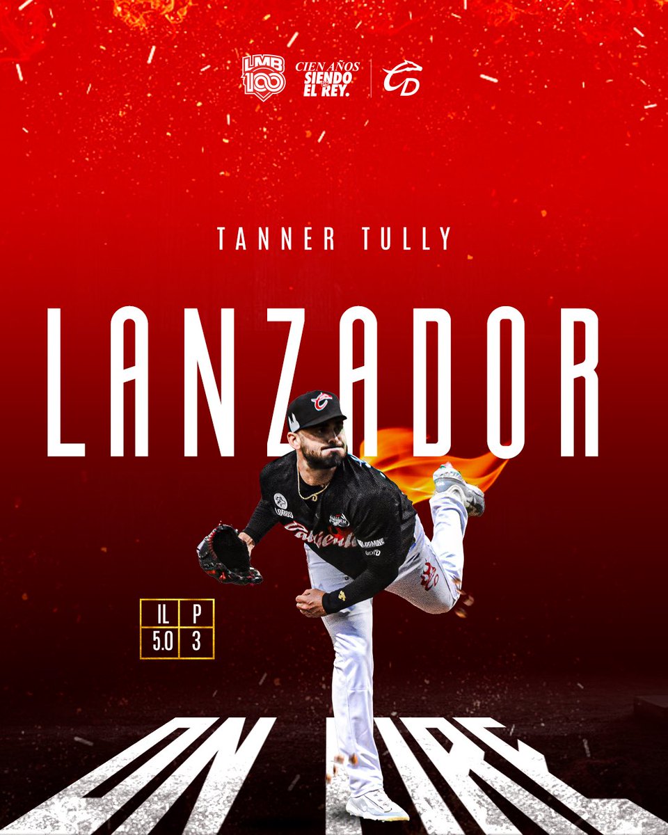 calienteddgo's tweet image. El  #LanzadorOnFire 🔥 es Tanner Tully, quien se subió a la lomita con todo: lanzó 5 entradas, recetó 3 ponches y se mantuvo sólido para llevarse la victoria.

¡Trabajo fino del abridor esta noche, congrats Tanner! 💪⚾

#𝐃𝐮𝐫𝐚𝐧𝐠𝐨𝐄𝐬𝐭𝐚́𝐐𝐮𝐞𝐀𝐫𝐝𝐞🔥