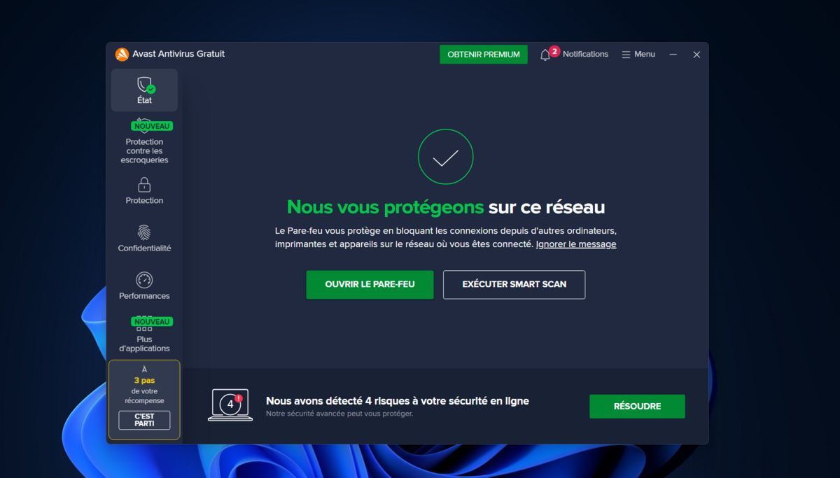 Bonne nouvelle, la version gratuite d'Avast s'enrichit de nouvelles fonctionnalités ! clubic.com/bons-plans-572…

🆕 Avast Free s’équipe d’un assistant IA et d’un module anti-escroqueries.
Protégez aussi votre prospection avec 1000Partenaires 
#ProspectionEfficace #Cybersécurité