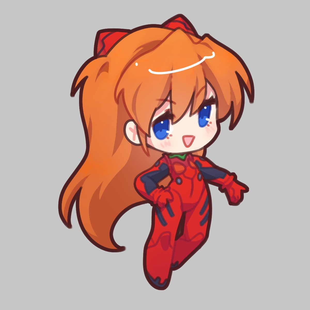 kureihii's tweet image. Chibi Rei and Asuka
