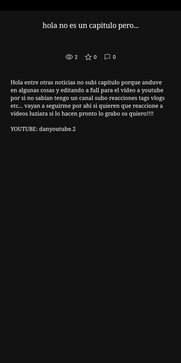 danxupdatees's tweet photo. La razon porque no aparecia!!!! 
Pero les subi 2 capitulos no te lo pierdas 
Dejame algun comentario con alguna idea me gusta leerlos tambien 

#luziara #lesbian #LGBTQ 
#capitulos #GranHermano 

Link:https://t.co/0D6o0Wpkan https://t.co/P7M60EtYjx