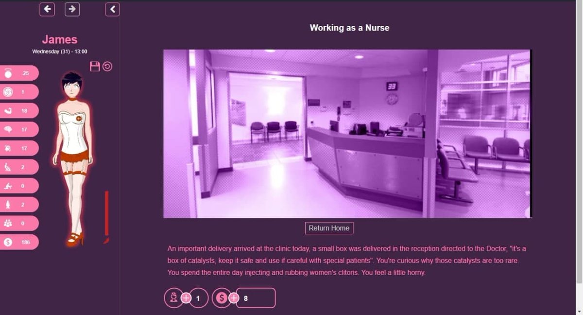 The online game about feminisation guy and turn him sissy slut 😍 gameadult.su  🎮