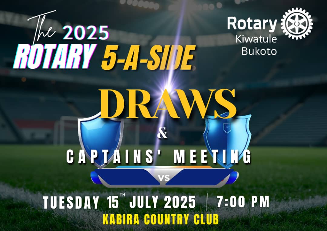 Rotaract Club Of Kawempe (@rctkawempe) on Twitter photo Now that draws have been taken , we can't wait to play against
<a href="/kanosug/">Rotaract Kampala North</a> <a href="/Destadia/">Rotaract Club of Bweyogerere Namboole</a> <a href="/RctWakiso/">Rotaract Club of Wakiso Central</a>
<a href="/rotaractkololo/">Rotaract club of Kololo</a> no stone will go unturned #Rotary5Aside #Rotary
Am sure you aren't ready for us .
And NO MERCY , come let's show you how it's done . Now that draws have been taken , we can't wait to play against
<a href="/kanosug/">Rotaract Kampala North</a> <a href="/Destadia/">Rotaract Club of Bweyogerere Namboole</a> <a href="/RctWakiso/">Rotaract Club of Wakiso Central</a>
<a href="/rotaractkololo/">Rotaract club of Kololo</a> no stone will go unturned #Rotary5Aside #Rotary
Am sure you aren't ready for us .
And NO MERCY , come let's show you how it's done .