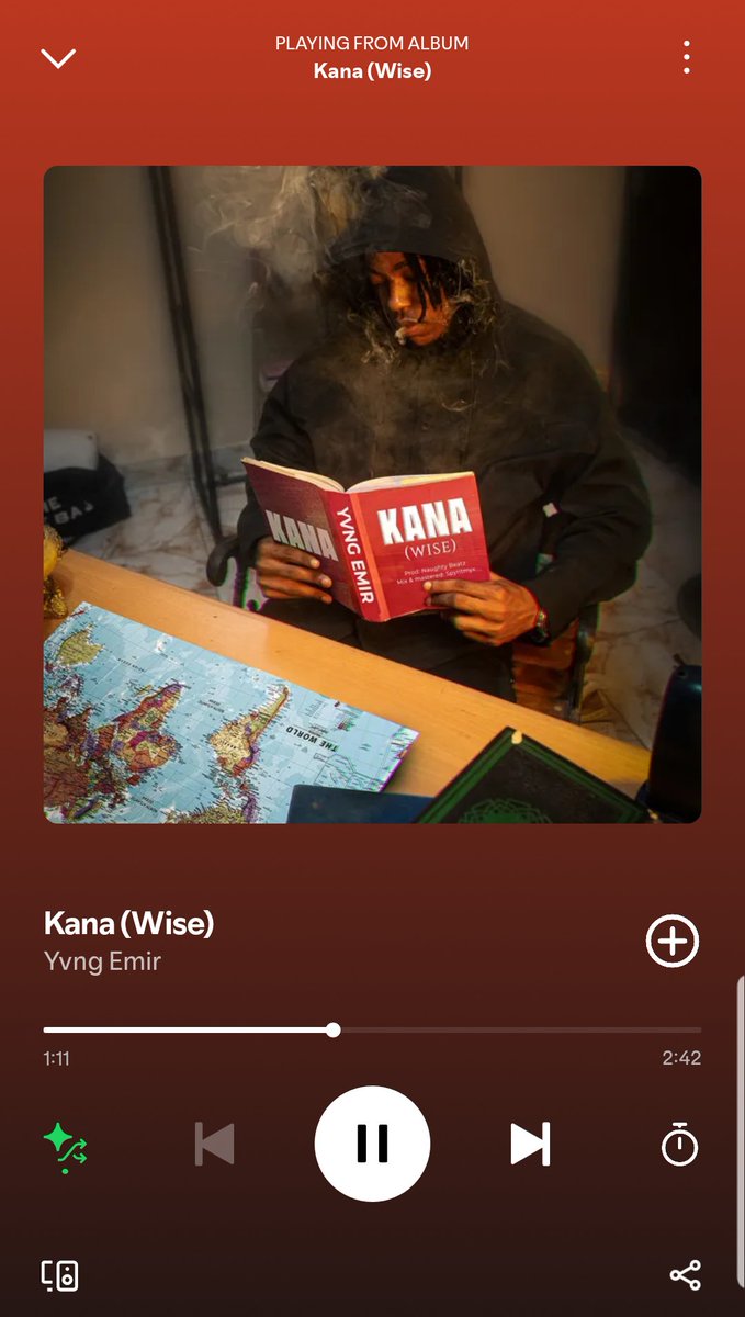 MrFEM0's tweet image. ONE THING ABOUT THIS SONG, 'KANA(WISE)' BY YVNG EMIR IS THE REPLAY VALUE. ADDICTION STARTS WHEN YOU GIVE IT A LISTENING EARS. EVERGREEN CLUB JAM.
🔥🎵:fanlink.tv/Kana_Yvng_Emir