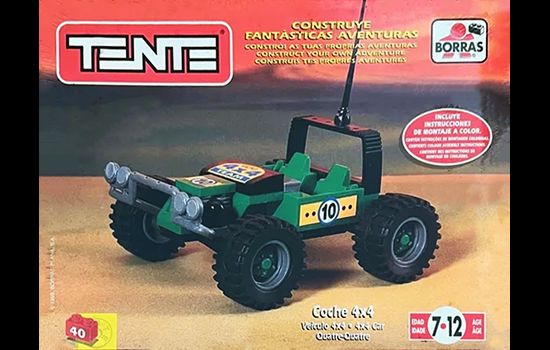 70033 COCHE 4×4

Serie: Titanium, Ruta2
País: .ESP - BORRÁS
1999 - 2000

Info: refstente.com/id/339

#TENTE #RefsTENTE #BORRÁS #Serie_Titanium #Serie_ #Serie_Ruta2 #ESP #Año_1999 #Espacial #Buggies #Exploración #Terrestre #Vehículo #Color_Verde #Ref_70033