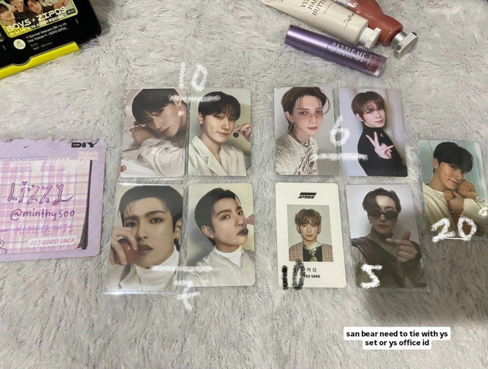 minthysoo's tweet photo. wts lfb ateez #pasarateezmy #pasarAteez

- need most taken
- open sharing ✅ more than one , will prio who takes more 
- due date to confirm your claim will be updated
- em : rm 8>
- wm : rm 10 to 12
p/s - whoever takes 90% or all , will get rm 3 off for shipping https://t.co/5qFToIMnzP