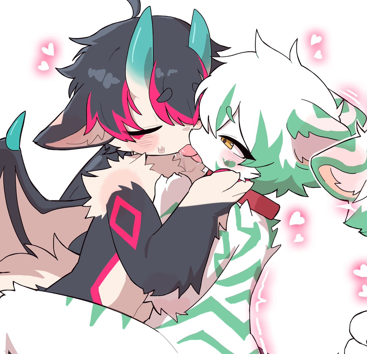 😘😘😘
R18 커미션이라 크롭본만 올려요!
나중에 작가님 계정에 풀짤 올라갈 예정 흐흐