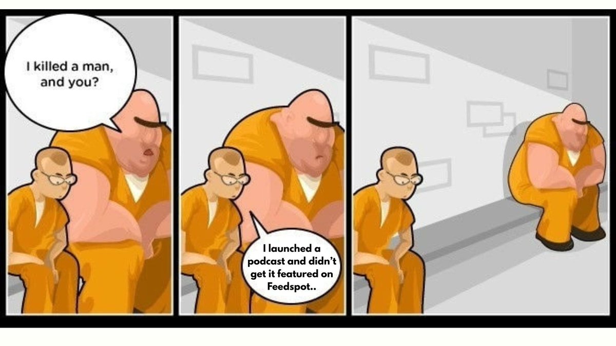 Ignoring Feedspot is like murdering your podcast’s shot at going viral💔 
Let’s breathe life into it by getting it featured on our list!