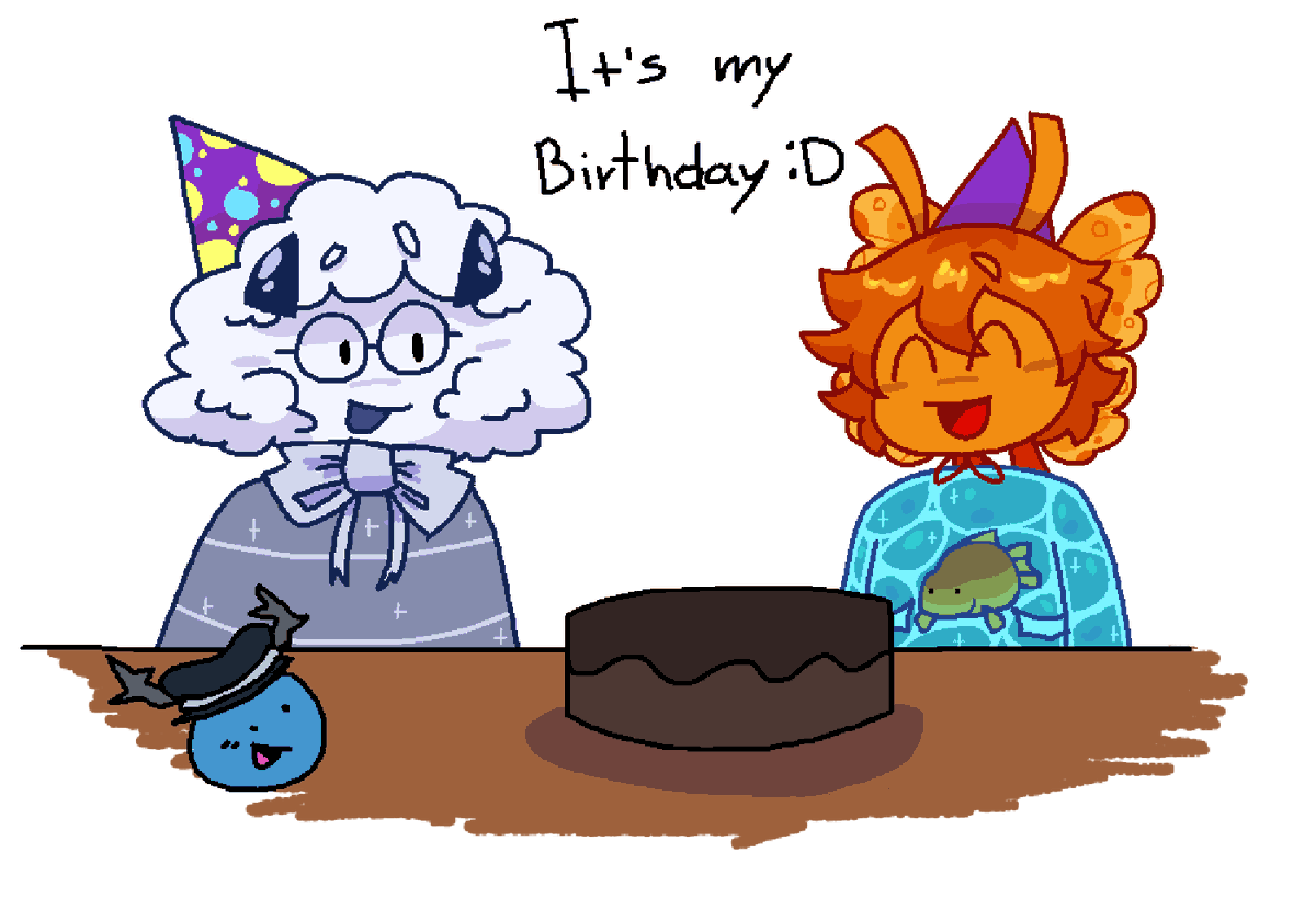 ZyIcys's tweet image. Today is my birthday :DDDD, also guppy bc hes awesome