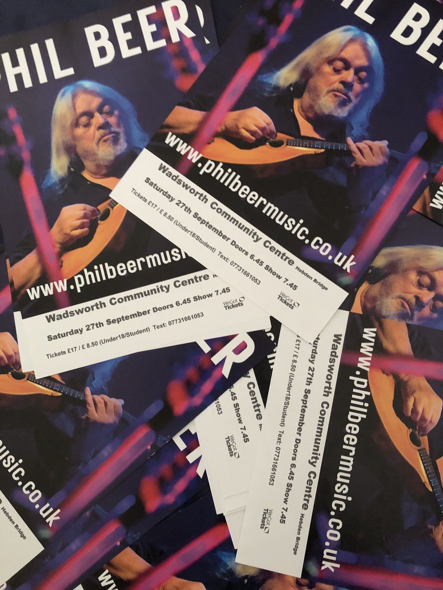 BGR Events (@eventsbgr) on Twitter photo Posters printed for Phil Beer’s gig at Wadsworth Community Centre Sat 27th September. #hebdenbridge <a href="/showofhandsnews/">Show of Hands</a> Posters printed for Phil Beer’s gig at Wadsworth Community Centre Sat 27th September. #hebdenbridge <a href="/showofhandsnews/">Show of Hands</a>
