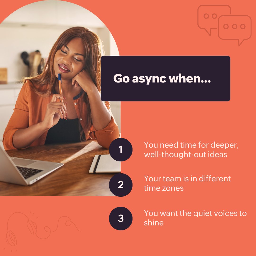 VaniHQ's tweet image. Every team works differently. Some ideas need time. Others need to move fast.
Choose the right brainstorming style for your team.
What's your team's brainstorming style? Tell us in the comments. 😄
#vani #visualcollaboration #brainstorm #asynccollaboration