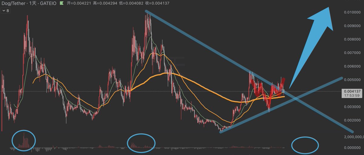 $DOG 主升浪远未到来，回调就果断买入