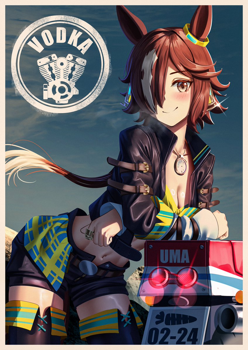 manjo_9257's tweet image. VODKA🏍️
#ウオッカ #ウマ娘 #umamusume