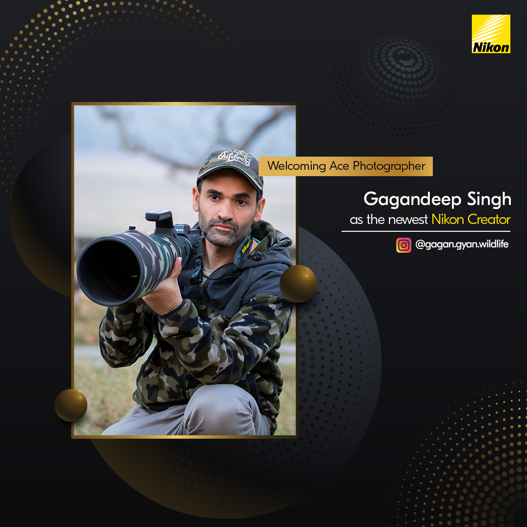 Welcome Gagandeep Singh to the #NikonCreator family.
Gagan's journey spans weddings, documentaries, wildlife and more, all rooted in the art of visual storytelling. A filmmaker by training and a mentor at heart, he inspires the next generation through his work and his academy.