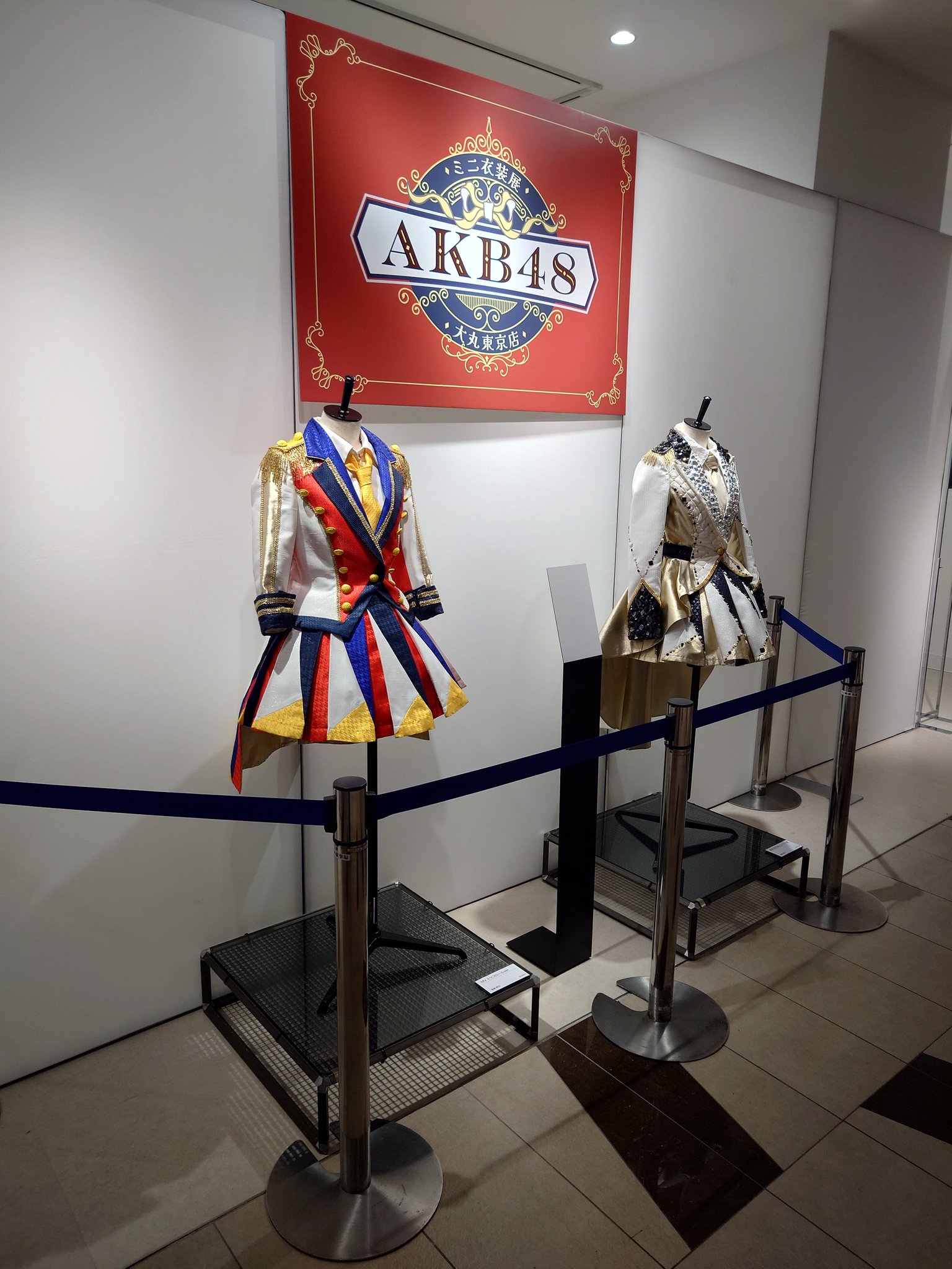 AKB48 大丸衣装展　今日は誰に恋をする？衣装生地シュシュ　りんごチャームのみ 大丸東京店 AKB48 ミニ衣装展 恋チュン 衣装生地シュシュ - メルカリ
