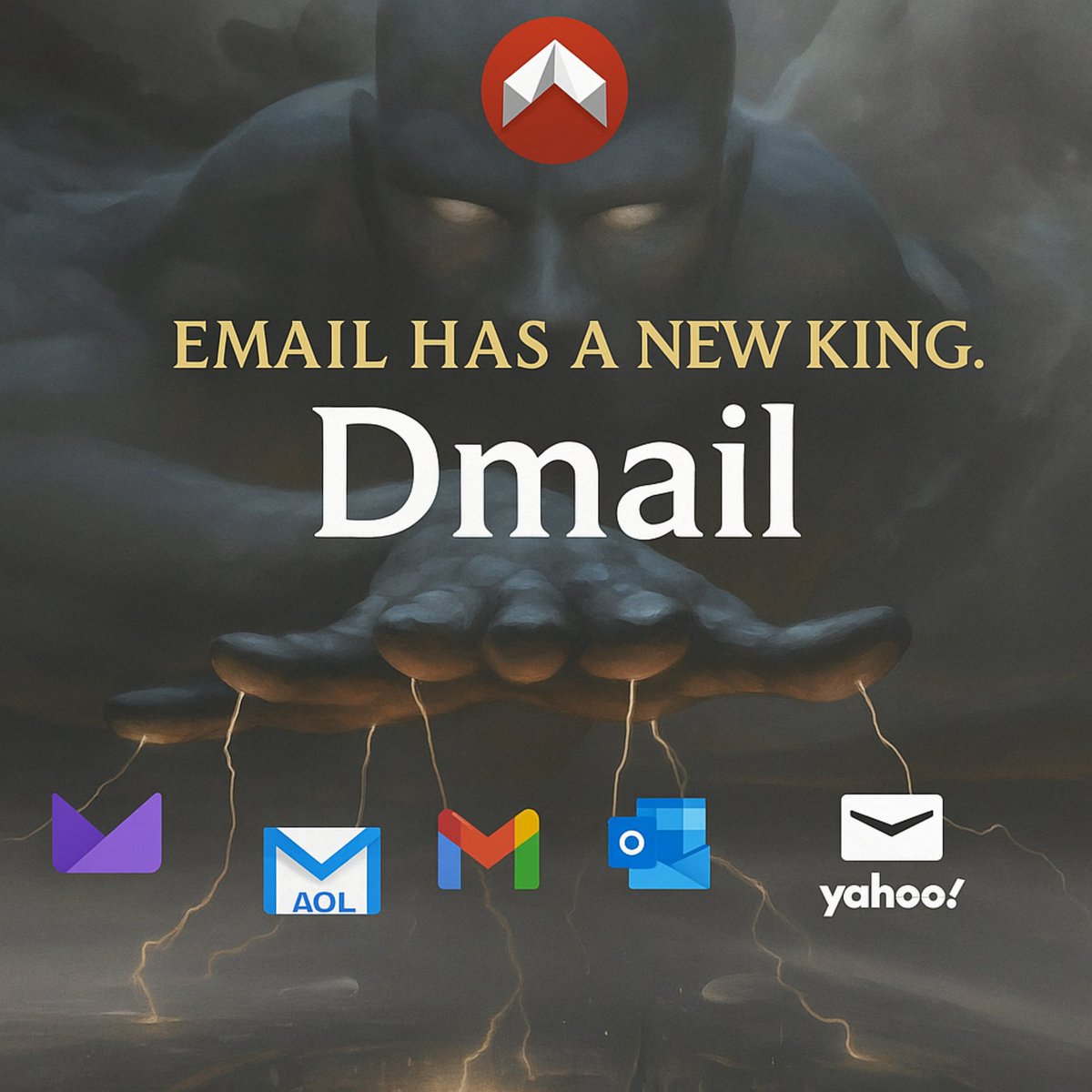 Decentranon1's tweet photo. 👑 Email has a new king.
Gmail? Bent the knee.
Yahoo? Still buffering.
Outlook? Sent to the dungeon.
🔥 Enter Dmail-the Web3 ruler of secure, spam-free, encrypted glory.
All hail the inbox revolution! 📬⚡
#Dmail #EmailKing #Web3Inbox #PrivacyMatters #EncryptedEmail https://t.co/cu1Eqli8OO