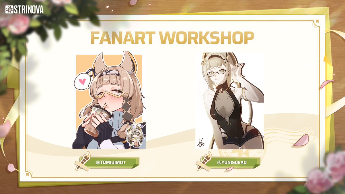 Strinova_EN's tweet image. 🎨Fanart Workshop Showcase Vol. 17
Summer-limited Meredith is here!✨ Catch her adorable moments!
※All credit goes to these talented creators.💖
#Strinova #StrinovaFanart