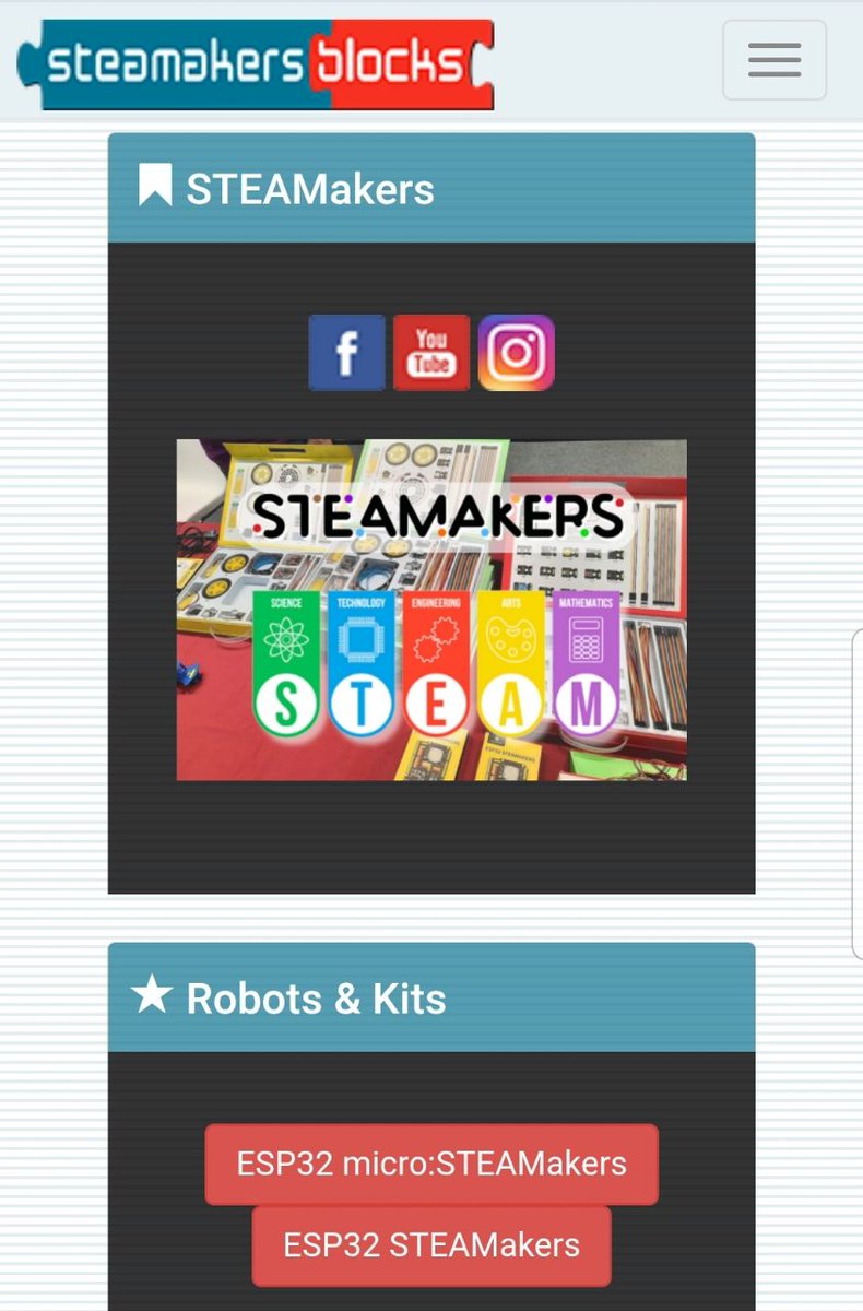 ToniMorenoRey (@tonimorenorey) on Twitter photo Recuerda que desde el 15 de Julio arduinoblocks es STEAMakersBlocks .
Instala el Conector6.0 y continua usandolo como siempre
<a href="/arduinoblocks/">arduinoblocks</a>
<a href="/steamakersblock/">steamakersblocks</a> <a href="/Innovadidactic/">Innova Didactic</a> <a href="/KeyestudioRobot/">KEYESTUDIO ROBOT</a> Recuerda que desde el 15 de Julio arduinoblocks es STEAMakersBlocks .
Instala el Conector6.0 y continua usandolo como siempre
<a href="/arduinoblocks/">arduinoblocks</a>
<a href="/steamakersblock/">steamakersblocks</a> <a href="/Innovadidactic/">Innova Didactic</a> <a href="/KeyestudioRobot/">KEYESTUDIO ROBOT</a>