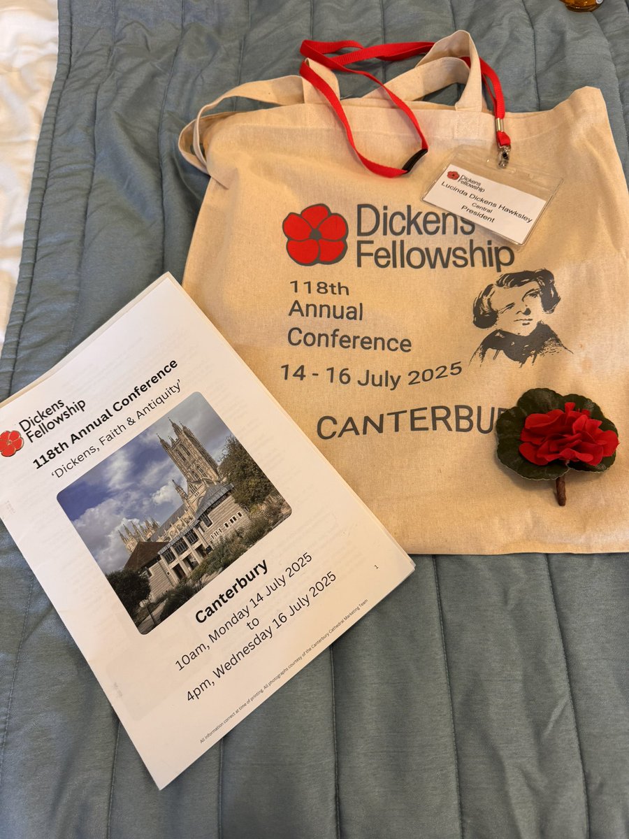 lucindahawksley's tweet image. Today is the final day of the 118th Dickens Fellowship conference. Yesterday I gave a talk on “Dickens and Unitarianism”. I had no idea, until I started researching it, just how many Unitarians Dickens knew! It’s been such a fun few days in the true spirit of “fellowship”.