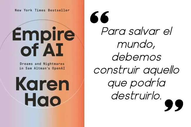 Esta semana en los “Libros de #CluPad”: Empire of AI de Karen Hao. Cómo OpenAI pasó de prometer apertura a representar el poder corporativo en la #IA. Negocio, escalabilidad y colonialismo digital en juego. ¿Quién controla el futuro?
🔗 carlosguadian.substack.com/p/el-imperio-d…