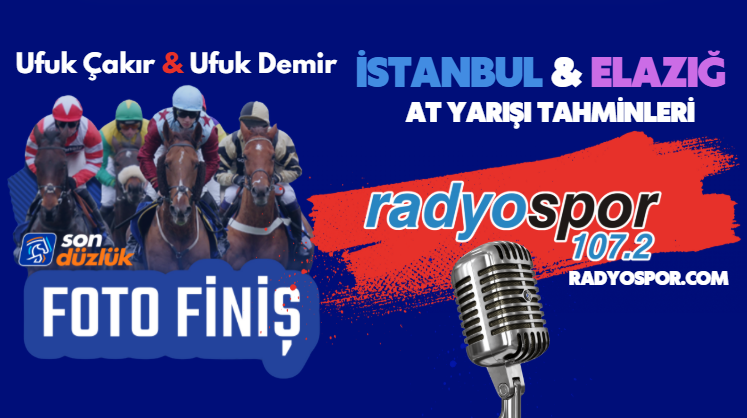Ufuk Çakır (@ufkcakir) on Twitter photo Sonduzluk com'un sunduğu Foto Finiş'te, Saat 11:30 'da Elazığ ve İstanbul yarış tahminleri için Radyospor mikrofonlarındayız...
Elazığ yarışlarını Serkan Çömez <a href="/GanyanOla/">Serkan ÇÖMEZ</a> yorumlayacak, İstanbul bende... Hepinizi bekleriz...
<a href="/AnavarzaMazgali/">Ufuk Demir</a> <a href="/sonduzluk/">Sonduzluk.com</a> <a href="/radyospor/">Radyospor</a>
Canlı Yayın Sonduzluk com'un sunduğu Foto Finiş'te, Saat 11:30 'da Elazığ ve İstanbul yarış tahminleri için Radyospor mikrofonlarındayız...
Elazığ yarışlarını Serkan Çömez <a href="/GanyanOla/">Serkan ÇÖMEZ</a> yorumlayacak, İstanbul bende... Hepinizi bekleriz...
<a href="/AnavarzaMazgali/">Ufuk Demir</a> <a href="/sonduzluk/">Sonduzluk.com</a> <a href="/radyospor/">Radyospor</a>
Canlı Yayın