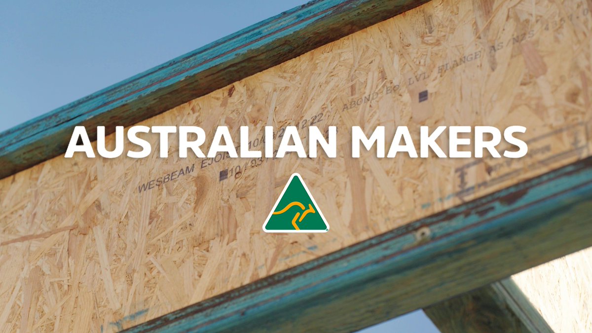 For over 20 years, Wesbeam has manufactured its trusted LVL and LVL I-Joist products in Neerabup, Western Australia 👷‍♂️📷 

Watch the Australian Makers video: youtube.com/watch?v=aN1Iks…

#australianmade #australianmadecampaign #australianmakers