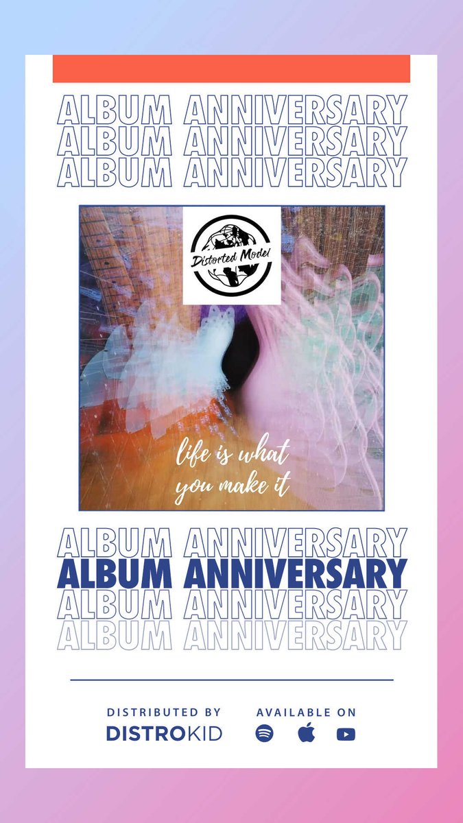 It's 2 years since we released our EP Life Is What You Make It!

We're very proud of this body of work and what it achieved and continues to and love hearing how much people love these tunes ❤️

Thank you to you all for your continued support. New music will be on the way soon 🤫