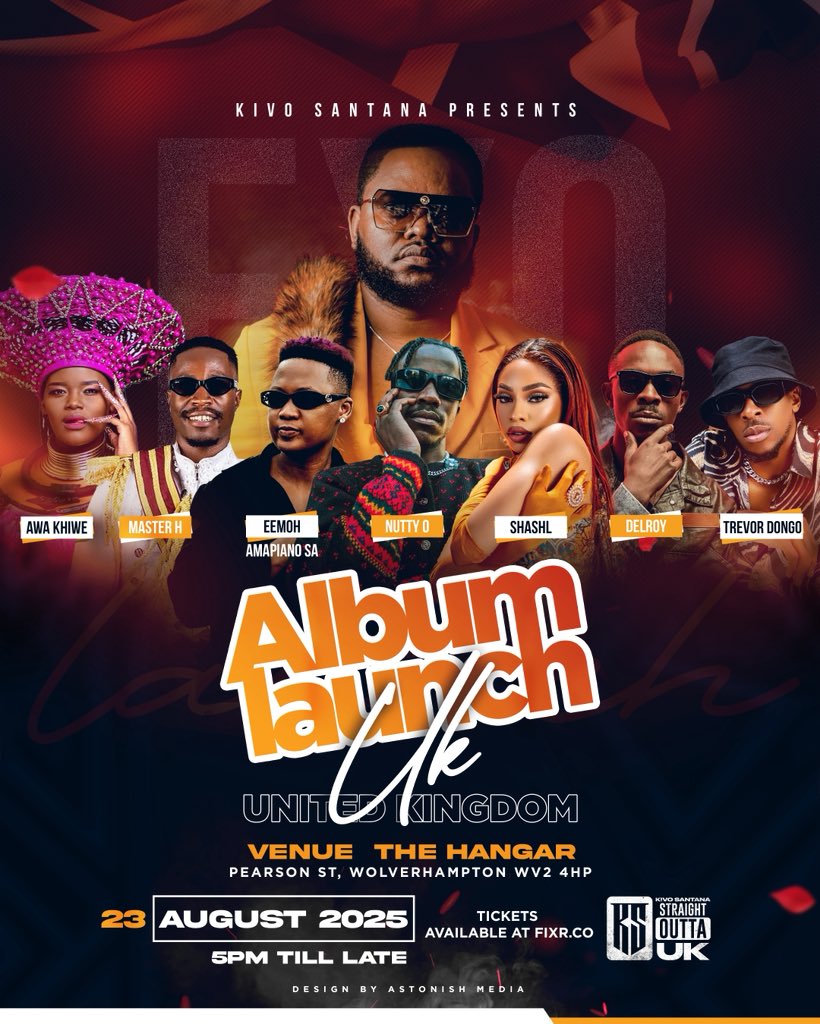 The KING of R&amp;B has been Activated! 
<a href="/exqwizit04/">PUPA</a> ALBUM LAUNCH happening in UK 🇬🇧 
AUGUST 23RD at THE HANGAR
Tickets available at FXR.CO
It can only be GOD 🙏🏽 
#hasha #highlyfavored #king #eternity #dontbe