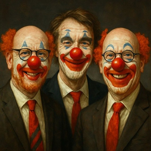DavidJerem11291's tweet image. 🤡🤡🤡
#GlazersOut #GlazersAndIneosMustGO #GlazersRotInHELL #GlazersAreVileVermin #RatcliffeOut #IneosOut #MUFC