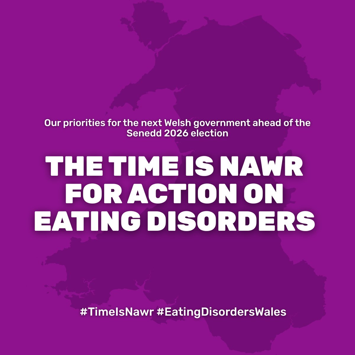 beatED's tweet image. 📢 We’re calling on all political parties to take action on eating disorders ahead of the 2026 Senedd election. Early intervention, community-based treatment &amp;amp; research must be priorities. The Time is Nawr.
👉 Learn more: beateatingdisorders.org.uk/about-beat/pol…
#TimeIsNawr #EatingDisordersWales