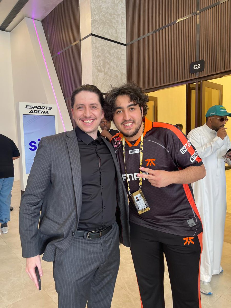 Mezokashii's tweet image. Had the honor of meeting some Valorant legends at the World Cup 🇸🇦
Big thanks to @SaadhakW, @Jamppi_, @Alfajervl, and @Jingggxd 🙌
Unforgettable moments!
#VCT #VALORANT #EWC2025 #Riyadh2025