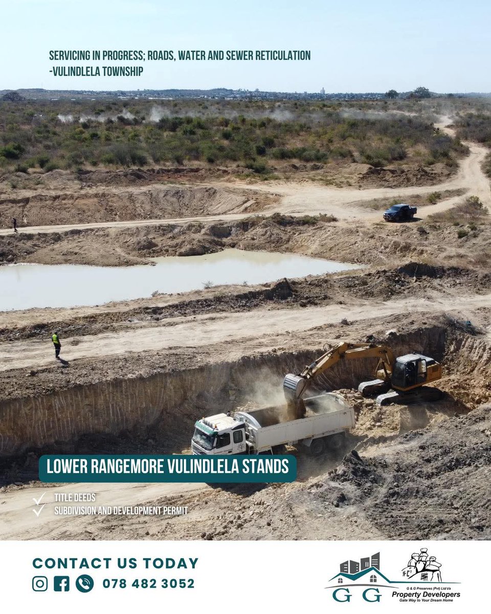 Serious civil works happening at Vulindlela Phase 2 👏

📸GG Property Developers