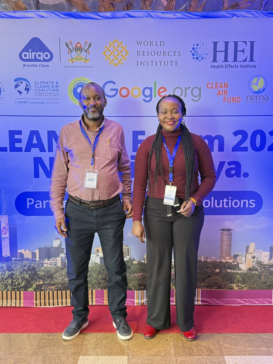 At the #CleanAirForum2025 in Nairobi, we are amplifying voices from Kenya’s informal settlements.

Clean air is a right not a privilege.

We stand for climate justice that starts from the ground up. 
#VoiceFromTheGhetto #EnvironmentalJustice #RightToBreathe