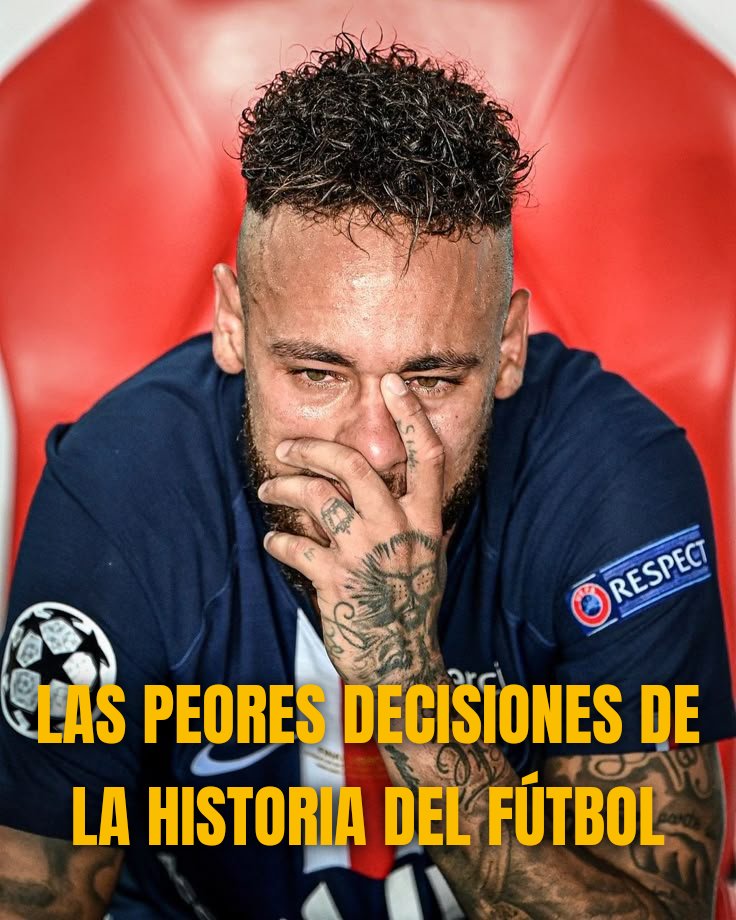 💥 Hay decisiones que cambian una carrera... y no precisamente para bien.

¿La fama? ¿El dinero? ¿El ego?
👉 Hoy en La Tribuna Retro repasamos algunas de las peores decisiones del fútbol moderno.

🎯¿Cuál fue la cagada más grande que recuerdas en el mundo del fútbol?

👇 Déjanos