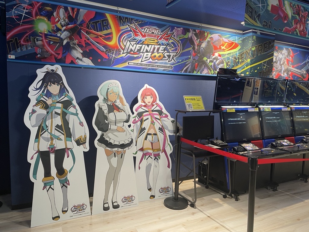「機動戦士ガンダムEXVS.」推しのナムコ8店舗の内装が #イニブ 仕様に順次刷新中！

最後にご紹介するのは「namco松戸店」「namco池袋店」「namco大阪日本橋店」！

『機動戦士ガンダム エクストリームバーサス2 インフィニットブースト』は、
明日、2025年7月17日(木)より稼働開始！

#イニブ