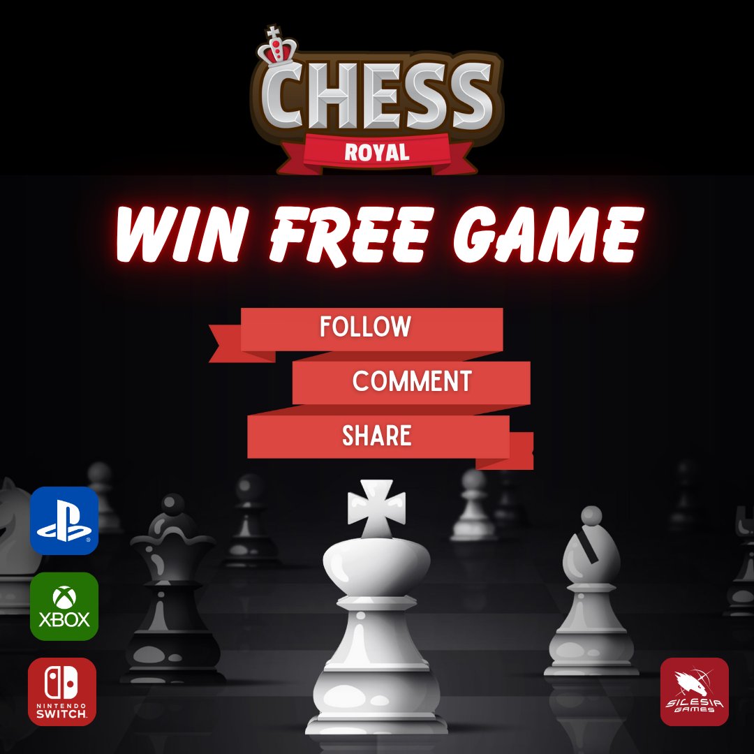 🚨 WIN A FREE GAME KEY IN OUR GIVEAWAY! 🚨

Want to try a chess game on your favorite console before Chess Battle launches?
Win a key for Chess Royal and feel the nostalgia of classic chess — now on your favorite console!

How to enter:
1⃣ Follow us (Silesia Games on X)
2⃣