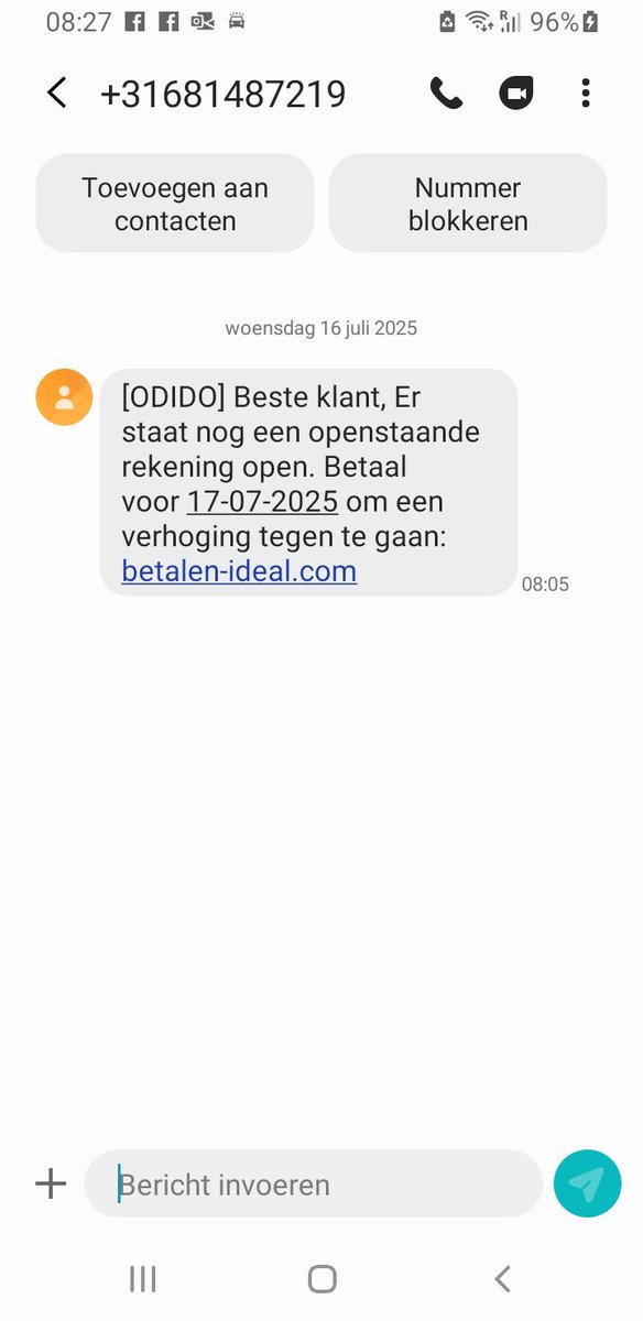 emjee67's tweet image. Nieuwe vorm van spam? @odidonederland